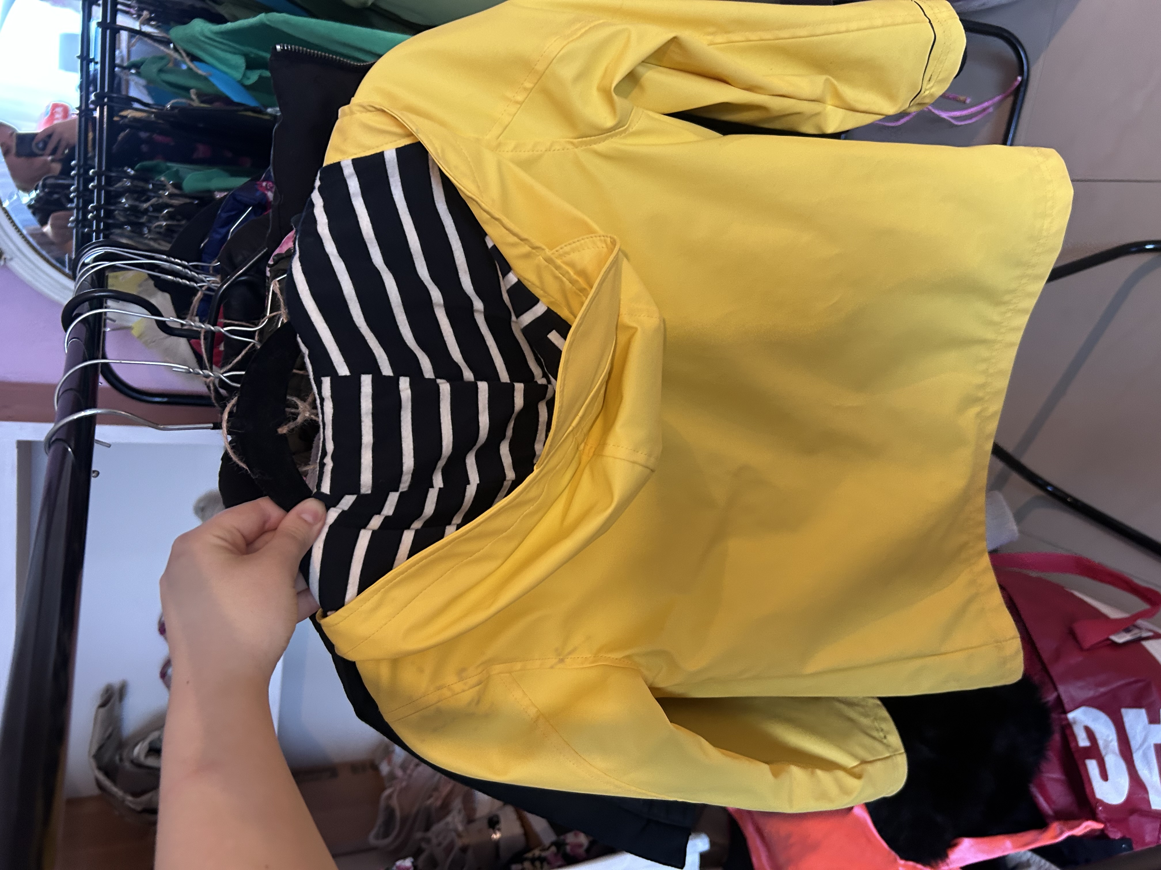 Veste jaune imprimable 