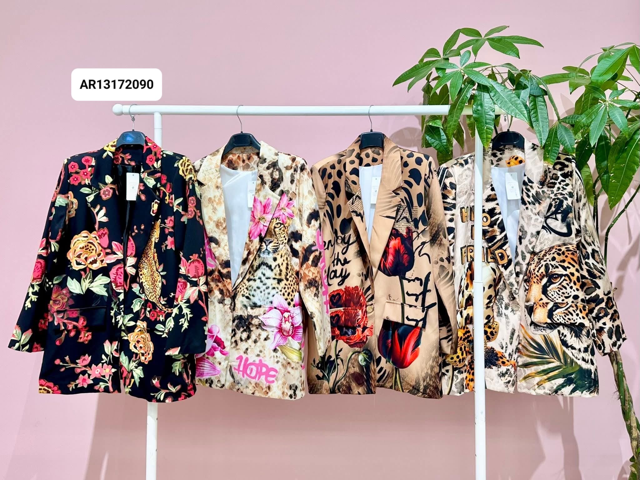Blazer estampado 