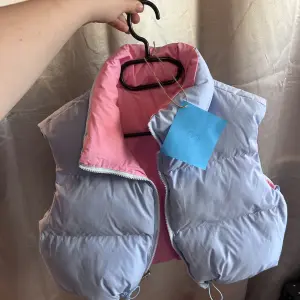 Printing sleeveless jacket